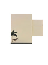 Load image into Gallery viewer, "Placid Zebra" Writing Paper Compendium