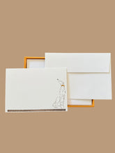 Load image into Gallery viewer, Borzoi Notecard Set with Laid Envelopes