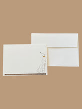 Load image into Gallery viewer, Borzoi Notecard Set with Laid Envelopes