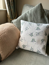 Load image into Gallery viewer, Ink and Hue Mistletoe Cushion