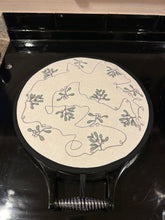 Load image into Gallery viewer, Mistletoe Ink and Hue Circular Hob Covers
