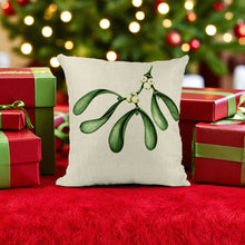 Load image into Gallery viewer, Mistletoe Tis the Season Cushion