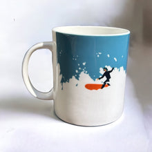 Load image into Gallery viewer, The Water is Calling Surfing 425ml Mug