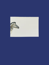 Load image into Gallery viewer, Zebra Stripe Notecard Set with Lined Envelopes