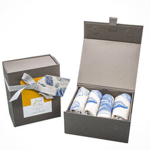 Load image into Gallery viewer, Wholesale Antiquarian Sealife Napkins (Set of Four) - Mustard and Gray Trade Homeware and Gifts - Made in Britain