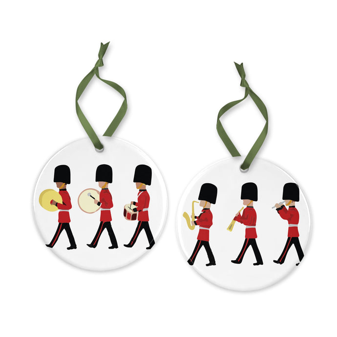 Wholesale Changing of the Guard Christmas Decoration - Mustard and Gray Trade Homeware and Gifts - Made in Britain