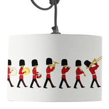 Load image into Gallery viewer, Wholesale Changing of the Guard Lamp Shade - Mustard and Gray Trade Homeware and Gifts - Made in Britain
