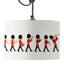 Load image into Gallery viewer, Wholesale Changing of the Guard Lamp Shade - Mustard and Gray Trade Homeware and Gifts - Made in Britain