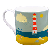 Load image into Gallery viewer, Wholesale Charlie's Coast 400ml Mug - Mustard and Gray Trade Homeware and Gifts - Made in Britain