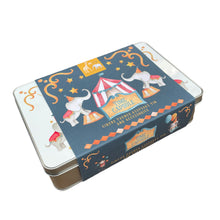 Load image into Gallery viewer, Wholesale Circus Time Capsule - Mustard and Gray Trade Homeware and Gifts - Made in Britain
