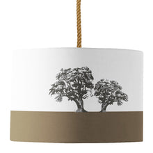 Load image into Gallery viewer, Wholesale Condover Headlands Earth Lamp Shade - Mustard and Gray Trade Homeware and Gifts - Made in Britain