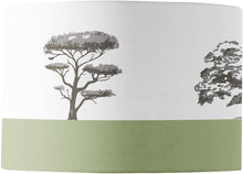 Load image into Gallery viewer, Wholesale Condover Headlands Meadow Lamp Shade - Mustard and Gray Trade Homeware and Gifts - Made in Britain