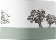 Load image into Gallery viewer, Wholesale Condover Headlands Young Barley Lamp Shade - Mustard and Gray Trade Homeware and Gifts - Made in Britain