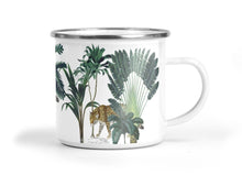 Load image into Gallery viewer, Wholesale Darwin Enamel Metal Tin Cup - Mustard and Gray Trade Homeware and Gifts - Made in Britain
