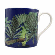 Load image into Gallery viewer, Wholesale Darwin's Menagerie Navy 350ml Mug - Mustard and Gray Trade Homeware and Gifts - Made in Britain