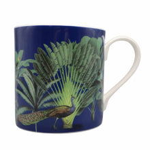 Load image into Gallery viewer, Wholesale Darwin's Menagerie Navy 350ml Mug - Mustard and Gray Trade Homeware and Gifts - Made in Britain
