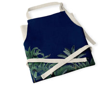 Load image into Gallery viewer, Wholesale Darwins Menagerie Navy Apron - Mustard and Gray Trade Homeware and Gifts - Made in Britain
