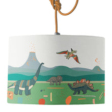 Load image into Gallery viewer, Wholesale Dinosaur Lamp Shade - Mustard and Gray Trade Homeware and Gifts - Made in Britain