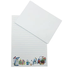 Load image into Gallery viewer, Wholesale Gardener's Friends Lined Writing Paper Compendium - Mustard and Gray Trade Homeware and Gifts - Made in Britain