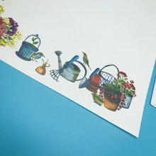 Load image into Gallery viewer, Wholesale Gardener's Friends Writing Paper Compendium - Mustard and Gray Trade Homeware and Gifts - Made in Britain