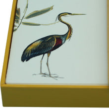 Load image into Gallery viewer, Wholesale Heron Notecard Set - Mustard and Gray Trade Homeware and Gifts - Made in Britain
