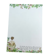 Load image into Gallery viewer, Wholesale Jane Austen Quote Writing Paper Compendium - Mustard and Gray Trade Homeware and Gifts - Made in Britain