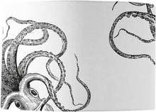 Load image into Gallery viewer, Wholesale Kraken Can Can Lamp Shade - Mustard and Gray Trade Homeware and Gifts - Made in Britain