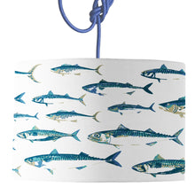 Load image into Gallery viewer, Wholesale Mackerel Lamp Shade - Mustard and Gray Trade Homeware and Gifts - Made in Britain