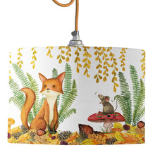 Load image into Gallery viewer, Wholesale Nature Lamp Shade - Mustard and Gray Trade Homeware and Gifts - Made in Britain