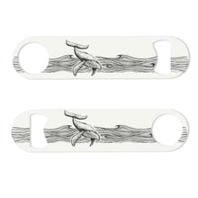 Load image into Gallery viewer, Wholesale Night Whale Bottle Opener - Mustard and Gray Trade Homeware and Gifts - Made in Britain