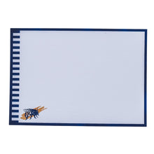 Load image into Gallery viewer, Wholesale Notes from a Honey Bee Notecard Set with Lined Envelopes - Mustard and Gray Trade Homeware and Gifts - Made in Britain