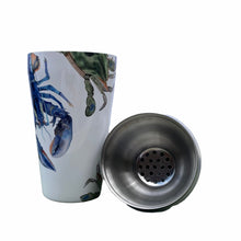 Load image into Gallery viewer, Wholesale Pinch Cocktail Shaker - Mustard and Gray Trade Homeware and Gifts - Made in Britain