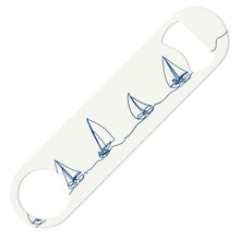 Load image into Gallery viewer, Wholesale Regatta Bottle Opener - Mustard and Gray Trade Homeware and Gifts - Made in Britain