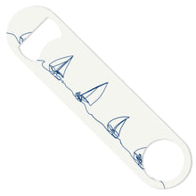 Load image into Gallery viewer, Wholesale Regatta Bottle Opener - Mustard and Gray Trade Homeware and Gifts - Made in Britain