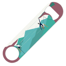 Load image into Gallery viewer, Wholesale Rock Climbing Bottle Opener - Mustard and Gray Trade Homeware and Gifts - Made in Britain