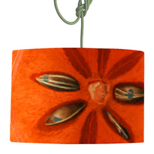 Load image into Gallery viewer, Wholesale Seeds of Joy Lamp Shade - Mustard and Gray Trade Homeware and Gifts - Made in Britain
