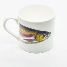 Load image into Gallery viewer, Wholesale Severn Salmon 350ml Mug - Mustard and Gray Trade Homeware and Gifts - Made in Britain