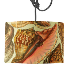 Load image into Gallery viewer, Wholesale Shells Lamp Shade - Mustard and Gray Trade Homeware and Gifts - Made in Britain