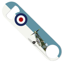 Load image into Gallery viewer, Wholesale Spitfire Bottle Opener - Mustard and Gray Trade Homeware and Gifts - Made in Britain