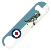 Load image into Gallery viewer, Wholesale Spitfire Bottle Opener - Mustard and Gray Trade Homeware and Gifts - Made in Britain