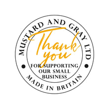 Load image into Gallery viewer, Wholesale Swallows Writing Paper Compendium - Mustard and Gray Trade Homeware and Gifts - Made in Britain