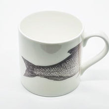 Load image into Gallery viewer, Wholesale Ticklerton Tench 350ml Mug - Mustard and Gray Trade Homeware and Gifts - Made in Britain