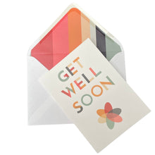 Load image into Gallery viewer, Wholesale Toco Get Well Soon Greetings Card - Mustard and Gray Trade Homeware and Gifts - Made in Britain