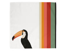 Load image into Gallery viewer, Wholesale Toco Toucan Napkins (Set of Four) - Mustard and Gray Trade Homeware and Gifts - Made in Britain