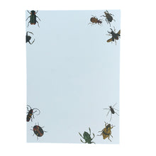 Load image into Gallery viewer, Wholesale Vintage Bugs Writing Paper Compendium - Mustard and Gray Trade Homeware and Gifts - Made in Britain