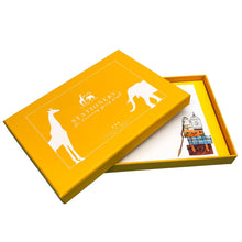 Load image into Gallery viewer, Wholesale Wizarding World Notecard Set - Mustard and Gray Trade Homeware and Gifts - Made in Britain
