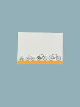 Load image into Gallery viewer, Bicycle Trail Family Notecard Set with Laid Envelopes
