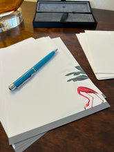 Load image into Gallery viewer, Foraging Flamingo Writing Paper Compendium
