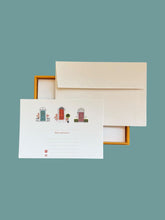 Load image into Gallery viewer, Three Doors Down Change of Address Card Set with Laid Envelopes
