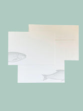 Load image into Gallery viewer, Catch of the Day Tench Notecard Set with Laid Envelopes
